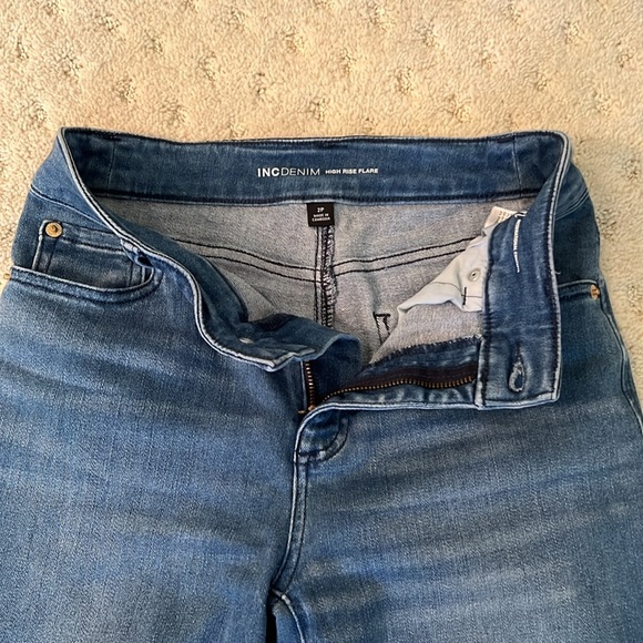 INC Denim wide leg jeans - Picture 3 of 6